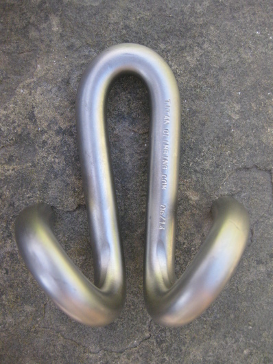 Titan Climbing - Titanium Ram's Horns Anchor